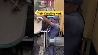 Train Coupling work in RRC Group D  Train Coupling pointsmen indianrailways trendingshorts [upl. by Ecnar971]