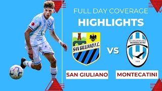 S Giuliano Montecatini  Gli Highlights della trasferta [upl. by Nyla]