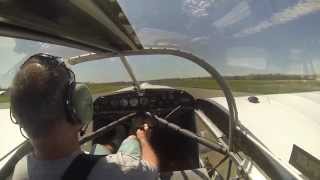 Rans S10 Pilot loses prop makes a dead stick landing [upl. by Leahcimal]