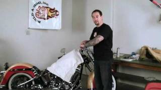 Softail Dyna Glide Harley Davdison Maintenance Video Tips 1 [upl. by Aerdnad353]