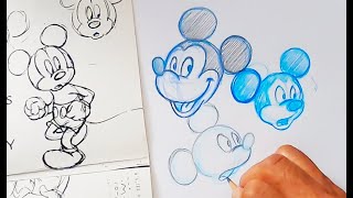 HOW DO DIFFERENT PENCILS COMPARE WHEN DRAWING MICKEY MOUSE [upl. by Alleinnad]