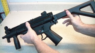 Review of the HampK MP5K BB Sub Machine Gun [upl. by Koa680]