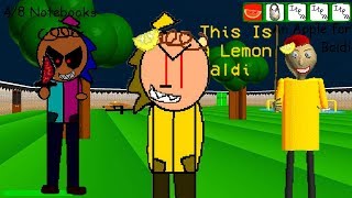 The Lemon Base 2  Baldis Basics Full Game Early Demo Mod [upl. by Holmen]