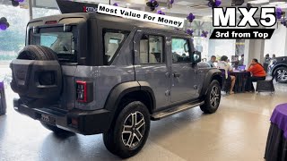 Thar Roxx MX5  Top variant से ₹3 lakh सस्ती 👌 [upl. by Enneles]