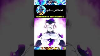 Tournament of power season 2 goku dragonballsuper dragonball vegeta broly [upl. by Namqul866]