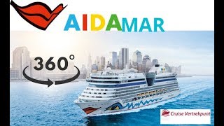 video Cruiseschip AIDAmarRotterdam Cruise Vertrekpunt Oculus Go [upl. by Camala488]