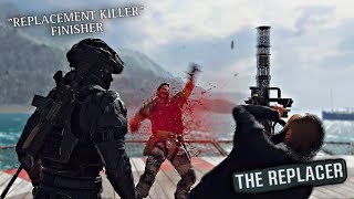 “Replacement Killer” Finishing Move Showcase  The Replacer Operator Bundle  Black Ops 6 Season 1 [upl. by Aisiram]