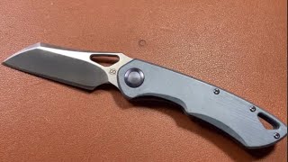 Olamic Knives Whippersnapper Warncliffe  High End Knife Series [upl. by Nocam]