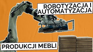 Robotyzacja i Automatyzacja Produkcji Mebli  Linia do pakowania [upl. by Atsyrt]