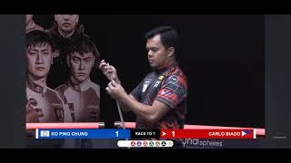 2024 Asias Mosconi Cup Philippines Versus Chinese Taipei Day 3 PART 10 Ko Ping Chung amp Carlo Biado [upl. by Gleason774]