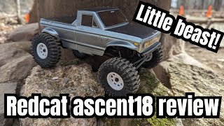 best mini crawler redcat ascent 18 unboxing amp review [upl. by Novar482]