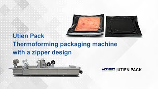 Thermoforming Vacuum Packaging Machine With A Zipper Design [upl. by Idolah911]