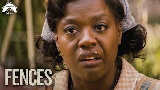 Fences  quotSame Spot As Youquot Full Scene Viola Davis Denzel Washington  Paramount Movies [upl. by Llerrac]