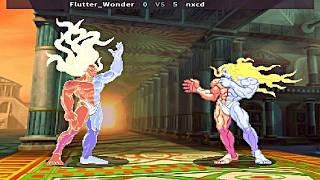 Street Fighter III 3rd Strike Fight for the Future Boss Hack  FlutterWonder vs nxcd [upl. by Ambrosine]