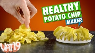 DIY Healthy Potato Chips [upl. by Brey]