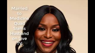 Married to Medicine Quad WebbLunceford Blast Her ExHusband Dr Gregory Lunceford on Live TV [upl. by Deery]