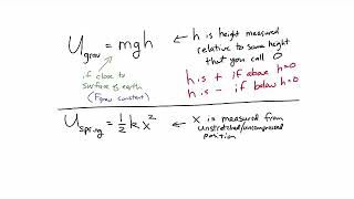 Conservative Forces and an Introduction to Potential Energy [upl. by Airemahs]