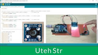 Arduino  GY31 TCS3200 Color Sensor Module with Arduino [upl. by Trumaine]