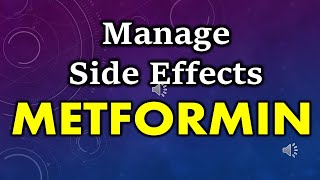 Metformin  Management of side effects [upl. by Nitnelav]