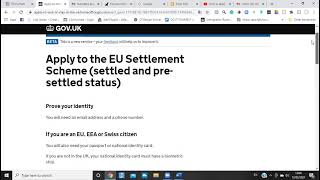 How to switch from Presettled to Settled status under the EU Settlement scheme [upl. by Publius]