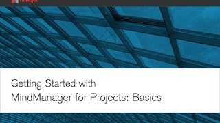 Getting started with MindManager How to create a new project [upl. by Elokcin]