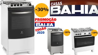 FOGÃO NA PROMOÇÃO CASAS BAHIA PREÇOS E OFERTAS DE HOJE  OS MELHORES FOGÕES 2020 ACHADOS SOPHIA TV [upl. by Phia885]