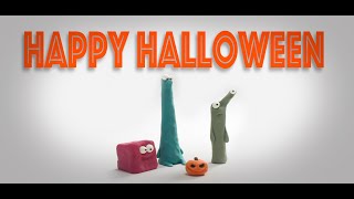 HAPPY HALLOWEEN  STOP MOTION ANIMATION animation waaber halloween [upl. by Davy471]