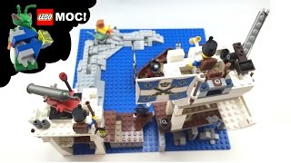 LEGO MOC  PIRATES FORT RAID [upl. by Sigler]