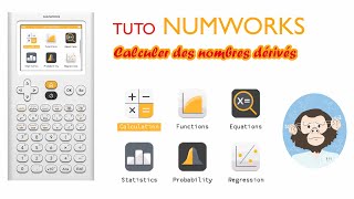 Calculer des nombres dérivés  Tuto NUMWORKS [upl. by Palma516]