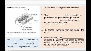 GCSE Physics The Motor amp Generator Effect [upl. by Kcod]