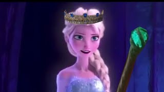 Queen of Mean Elsa Crossover Sarah Jeffery Descendientes 3 [upl. by Acinorav]