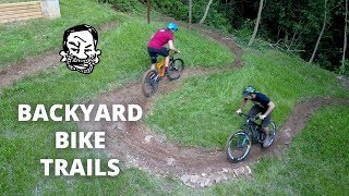 Backyard MTB Trails  Building amp Riding [upl. by Holcomb]