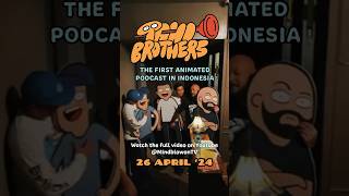 TAHIBROTHERS TAYANG TANGGAL 26 APRIL ANIMATED PODCAST FEATURING BKR BROTHERS [upl. by Obediah]