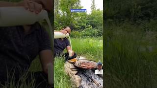 Outdoor cooking food cooking outdoorcooking foodie recipe wildcooking kitchen [upl. by Kelcey]