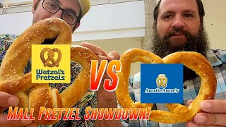 Auntie Annes Vs Wetzels Ultimate Mall Pretzel Showdown  Retail Archaeology [upl. by Aleedis431]