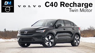 2024 Volvo C40 Recharge Twin  Because Two Motors Are Always Better [upl. by Htiek]