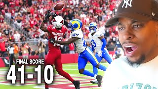 Kyler Murray For MVP LA Rams vs Arizona Cardinals Game Highlights REACTION [upl. by Leivad]