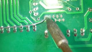 Soldering under Andonstar HDMI microscope [upl. by Mcnally]