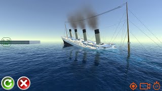 Olympic sinking like Britannic  Ship Handling Simulator  Ship Mooring 3D [upl. by Burd560]