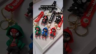 Astronaut  spiderman in hoodie amp detective spiderman keychains 🔥 [upl. by Esra332]