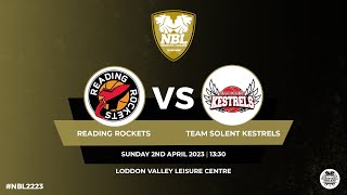 WNBL1Reading Rockets v Team Solent Kestrels 020423 [upl. by Nnailuj]