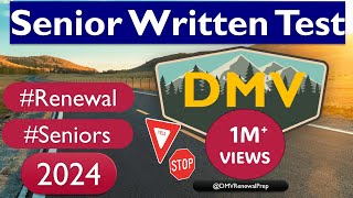 DMV Senior Written Test 2024 UPDATED Exclusive 35 Question Breakdown [upl. by Enelaj]