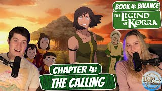 TOPH HELPS KORRA HEAL  Legend of Korra Book 4 Reaction  Chapter 4 quotThe Callingquot [upl. by Namara]