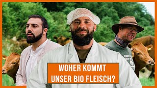 Von der WEIDE auf den TELLER  Deutsches Bio Fleisch  SHARO der rasende Reporter [upl. by Notsud]