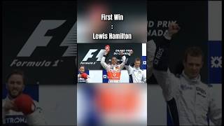 Lewis Hamilton First win 🏆 [upl. by Polivy230]