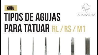 💉 Tipos de agujas para tatuar  Diferencias y características [upl. by Sinaj]