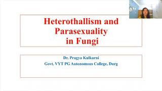 Heterothallusm and Parasexuality in Fungi [upl. by Amme]