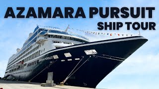 Azamara Pursuit Cruise Ship Tour 2024 [upl. by Jacobson103]