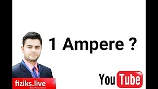 1 Ampere current। । Class 10 । CBSE । Hindi and English । Fiziks live [upl. by Chaim651]