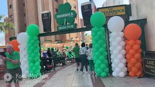 Paddys Day 2024 in Irish pub Benidorm Shamrock Dublin House [upl. by Ased]